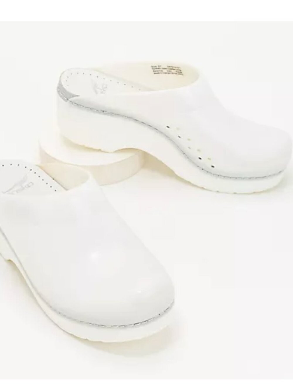 Dansko Open Back Translucent Clogs - Sonja Size 38